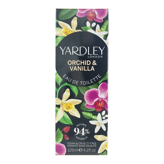 Yardley Orchid & Vanilla Eau De Toilette 125ml