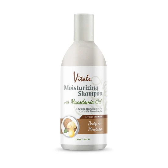 Vitale Moisturising Shampoo With Macadamia Oil 355ml