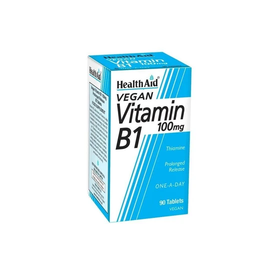 Health Aid Vitamin B1 100mg Prolonged Release Tablets 90 Tablets