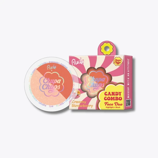 RUDE COSMETICS Chupa Chups Candy Combo Face Duo Choco-Vanilla