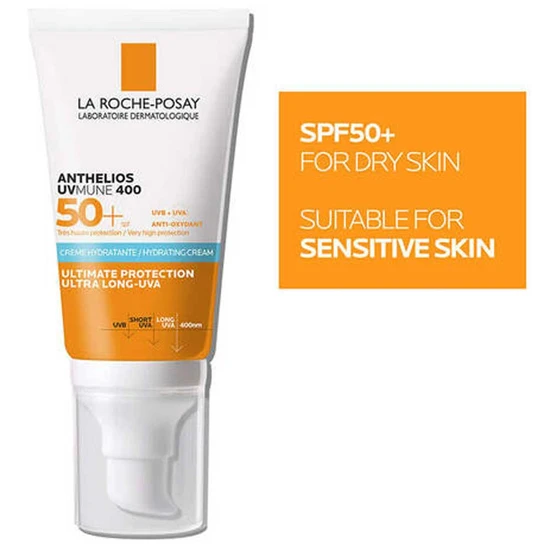 La Roche-Posay Anthelios UVMune 400 Hydrating Sun Cream SPF 50+ 50ml