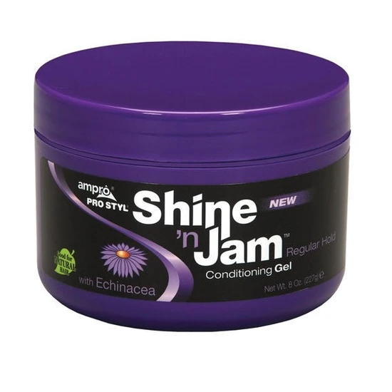 Ampro Shine 'n Jam Conditioning Gel Regular Hold 4oz