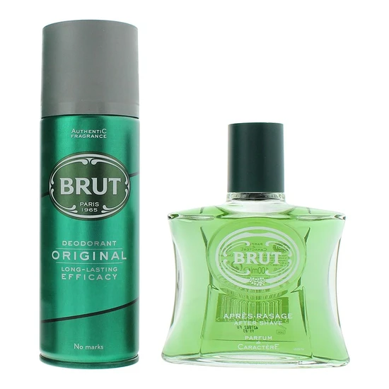 Brut Gift Set 100ml Aftershave + 200ml Deodorant Spray