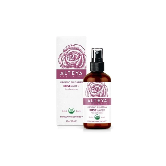 Alteya Organics Bulgarian Rose Glass Water Spray 120ml