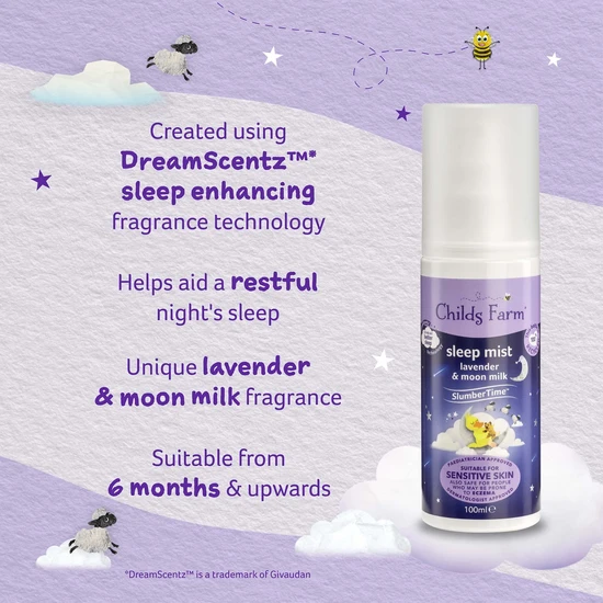 Childs Farm Slumber Time Lavender & Moon Milk Sleep Mist 100ml