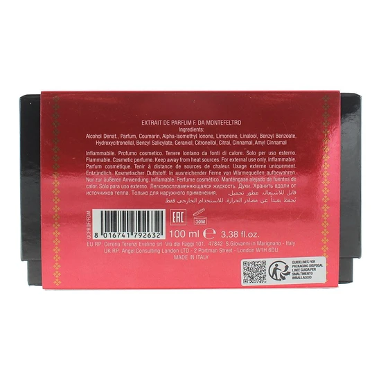 V Canto F. Da Montefeltro Extrait De Parfum 100ml