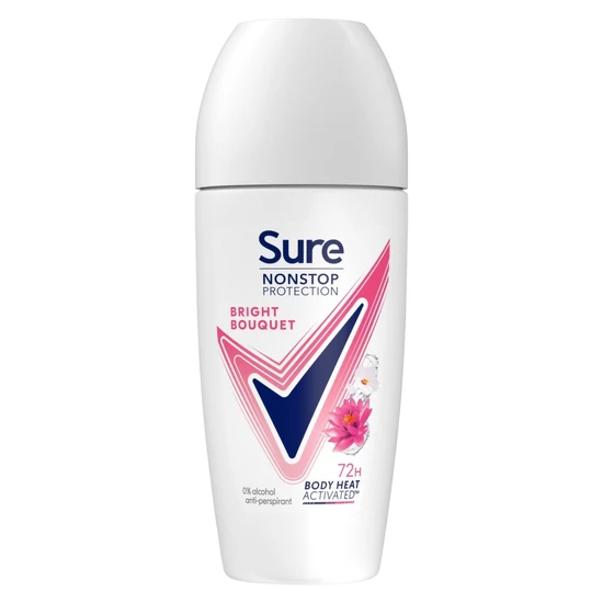 Sure Nonstop Protection Bright Bouquet Deodorant Roll On 50ml
