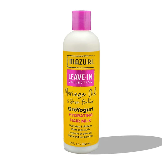 Mazuri Leave-In Collection Groyogurt Hydrating Hair Milk 322ml