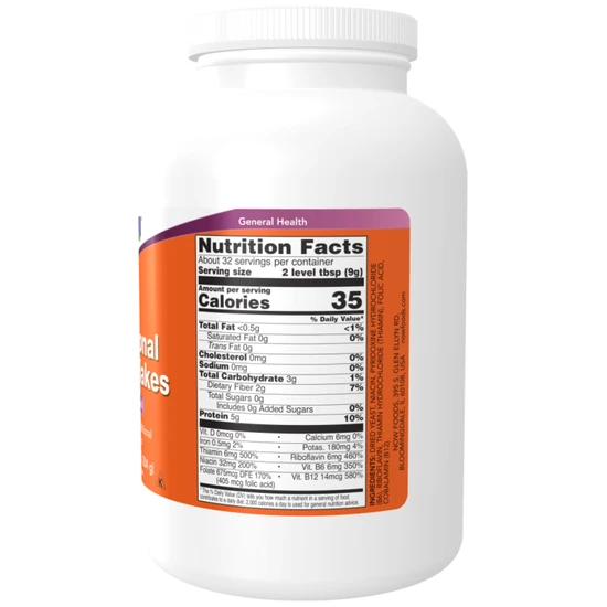 NOW Foods Nutritional Yeast Flakes 284g