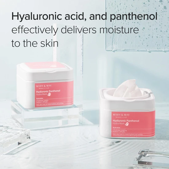 Mary & May Hyaluronic Panthenol Hydra Mask x30