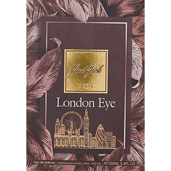 Just Jack London Eye Eau De Toilette 100ml