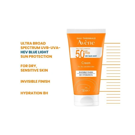 Avène Sun Care Very High Protection Cream SPF 50+ 50ml