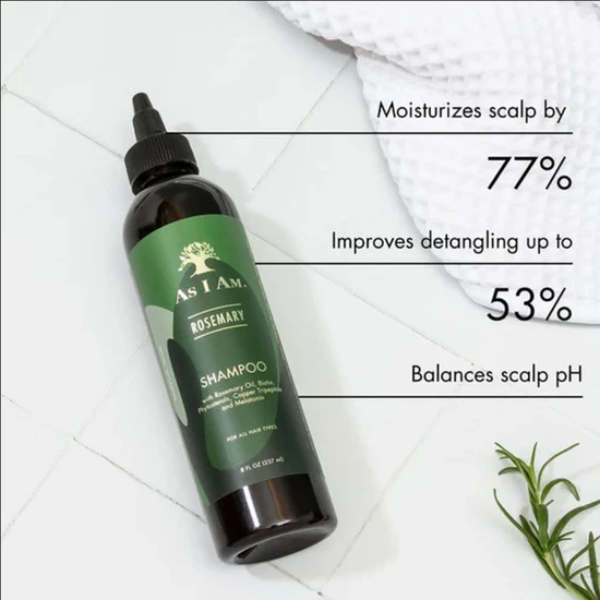 As I Am Rosemary Shampoo 237ml