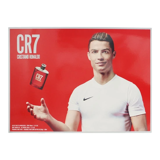 Cristiano Ronaldo Eau De Toilette 100ml Gift Set 100ml, 150ml Shower Gel & 150ml Deodorant