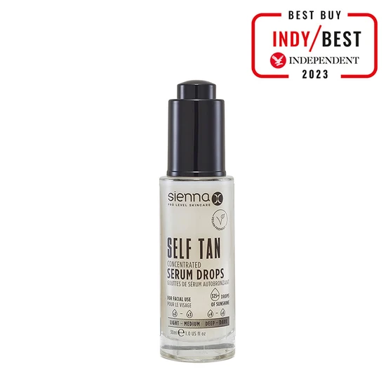 Sienna X Self Tan Concentrated Serum Drops 125g