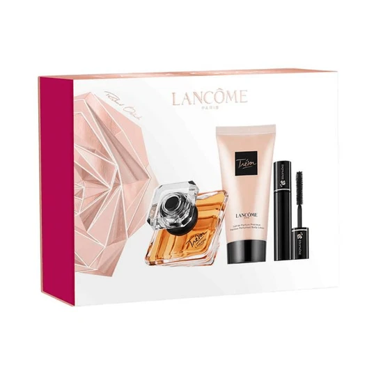 Lancôme Tresor Eau De Parfum Gift Set 30ml EDP + 50ml Body Lotion + 2ml Mascara