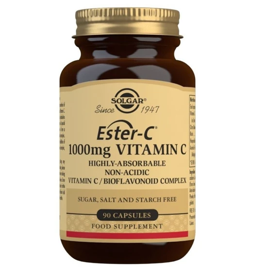 Solgar Ester-C 1000mg Vitamin C Capsules 90 Capsules