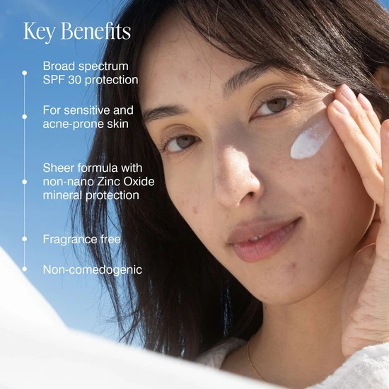 Coola Clear Skin Mineral Oil-Free Sunscreen SPF 30 33ml