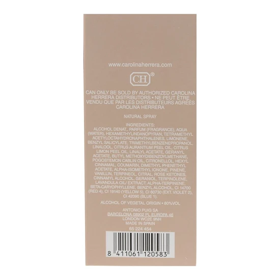 Carolina Herrera VIP 212 Rose Eau De Parfum 30ml