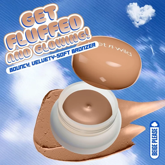 Wet N Wild Mother Fluffer Cloud Cream Bronzer Beige Please