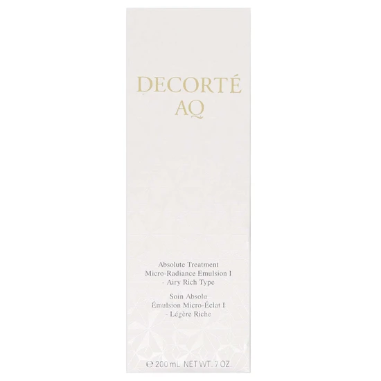 Decorté AQ Absolute Treatment Micro Radiance Emulsion I 200ml
