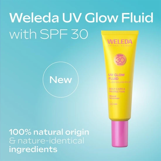Weleda UV Glow Fluid With SPF 30 30ml