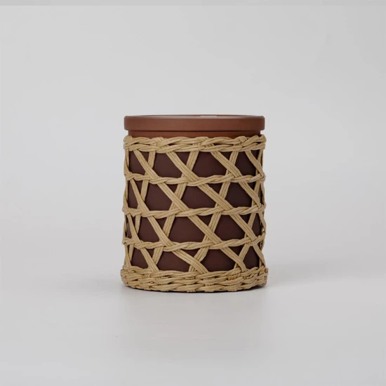 French Connection Bamboo Collection Black Cherry & Cedarwood Candle 200g