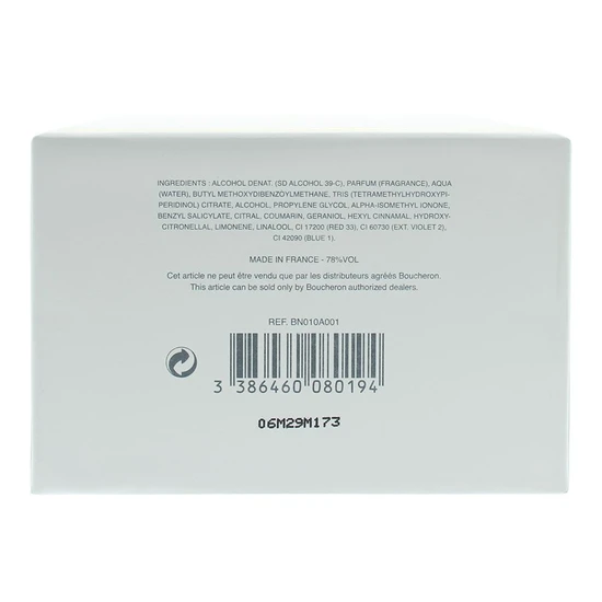 Boucheron Iris De Syracuse Eau De Parfum 125ml