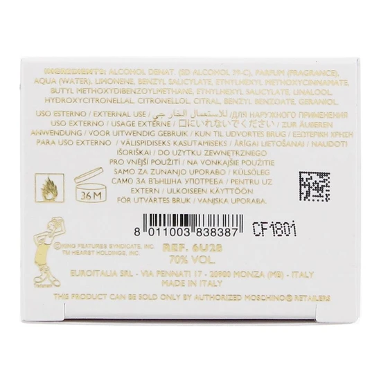 Moschino So Real Cheap & Chic Eau De Toilette 30ml