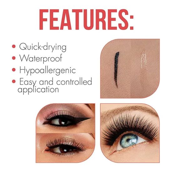 DUO 2-in-1 Brush-on Strip Lash Adhesive White/Clear + Dark Tone 5g