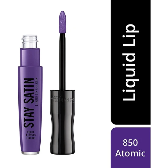 Rimmel Stay Satin Liquid Lipstick 850 Atomic