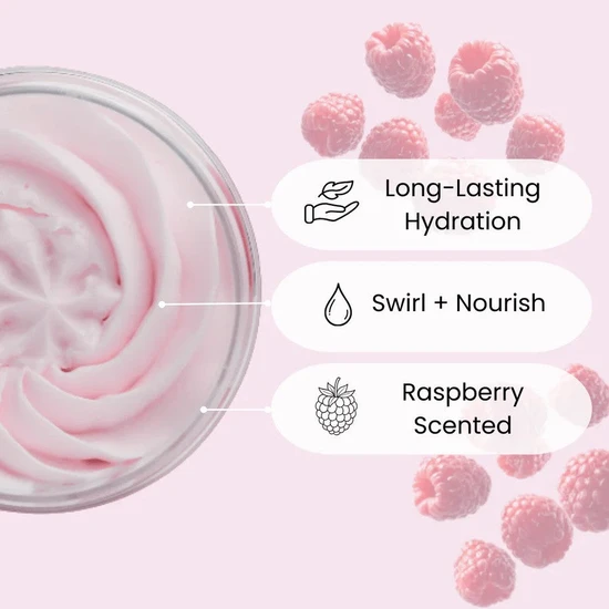 Face Facts Scuup Raspberry Ripple Whipped Body Butter 110ml