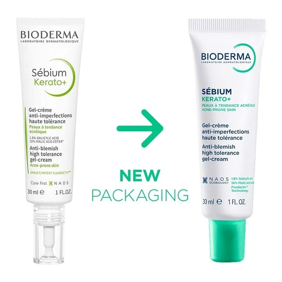 Bioderma Sebium Kerato+ Anti-Blemish Gel Cream For Acne Prone Skin