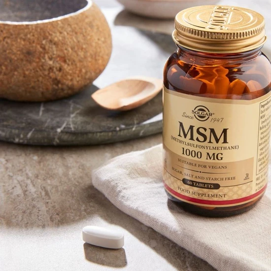 Solgar MSM 1000mg Tablets 60 Tablets