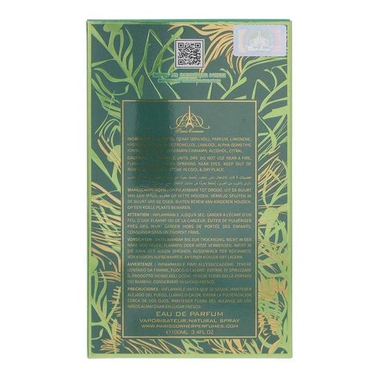 Paris Corner Khair Pistachio Eau De Parfum 100ml