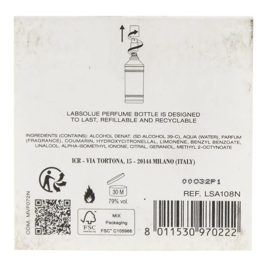 Labsolue 15 Lavanda Eau De Parfum 120ml