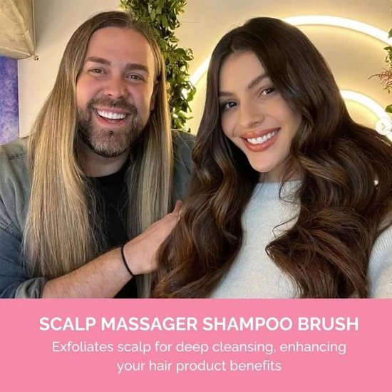 FUL SCALP MASSAGER SHAMPOO BRUSH