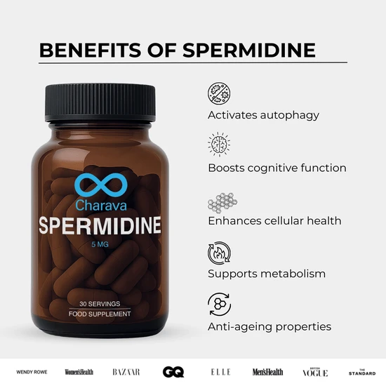 Charava UK Spermidine 5mg 30 Days
