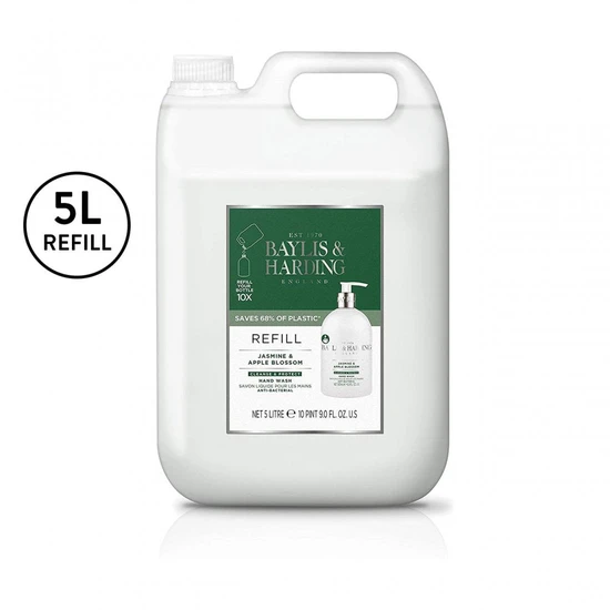 Baylis & Harding Jasmine & Apple Blossom Anti-Bacterial Hand Wash Refill: 2 Litres