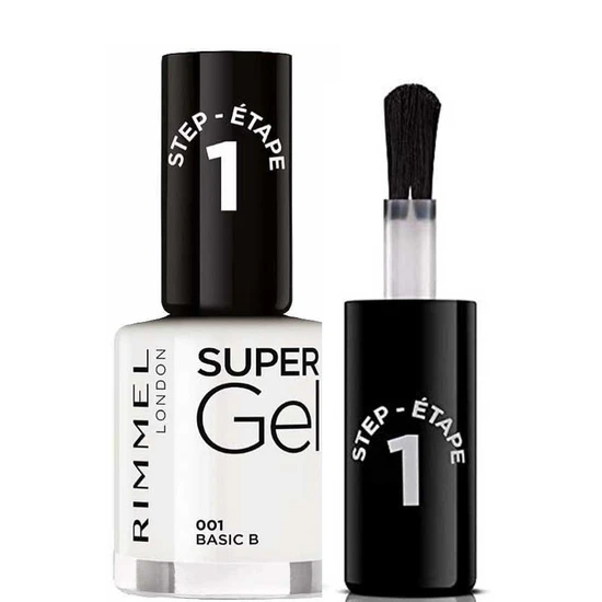 Rimmel Long Lasting Gel Nail Polish 001 Basic B