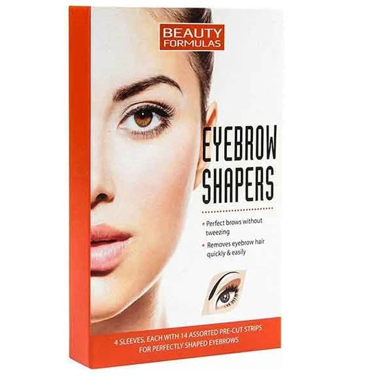 Beauty Formulas Eyebrow Shapers Pre Cut Strips