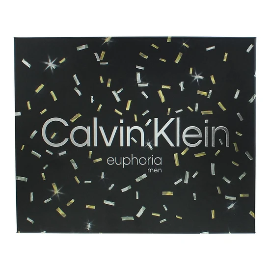 Calvin Klein Euphoria Men Eau De Toilette Gift Set 100ml & 15ml Eau De Toilette & 100ml Aftershave Balm
