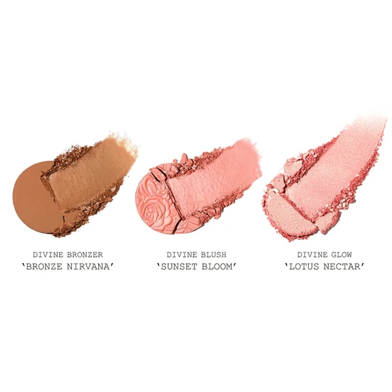 Pat McGrath Labs Divine Blush + Bronze + Glow Trio Nirvana In Bloom