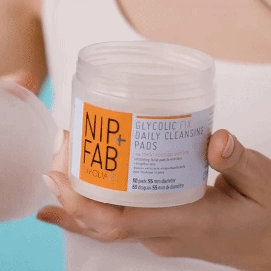 NIP+FAB Glycolic Fix Daily Cleansing Pads x 60