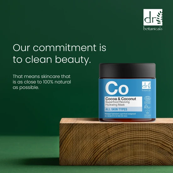 Dr Botanicals Cocoa & Coconut Superfood Reviving Hydrating Mask 60ml