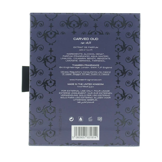 Thameen Carved Oud Extrait De Parfum 100ml