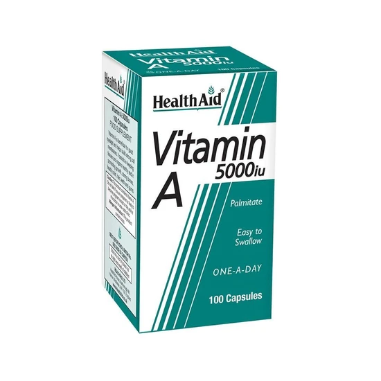Health Aid Vitamin A 5000iu Capsules 100 Capsules