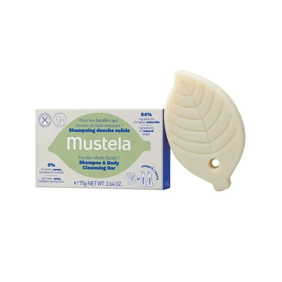 Mustela Shampoo & Body Cleansing Bar 75g