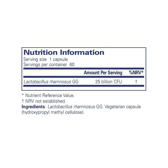 Pure Encapsulations ProFloraGG 25b 30 Capsules