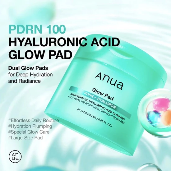 ANUA Pdrn 100 Hyaluronic Acid Glow Pad